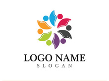 Community logo and symbol vector icon template