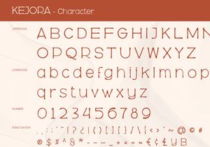 Kejora - Sans Serif