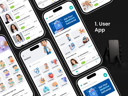 All in one Medical App | DeliDoc