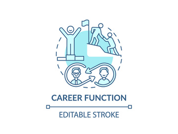 Career ladder concept icon preview picture