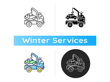 Towing service icon preview picture