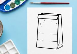 Empty transparent plastic storage bag with zipper seal. Clear resealable pouch for food, travel, or organization use.