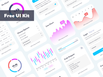 Free UI Element Kit (Adobe XD) preview picture