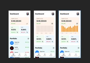 Investment Tracker | Framer Magic Motion
