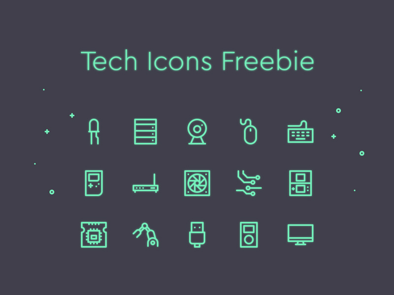Tech Icon Set