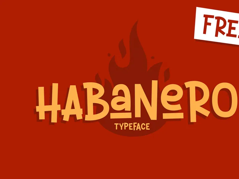 Habanero – Handwritten Cartoon Font
