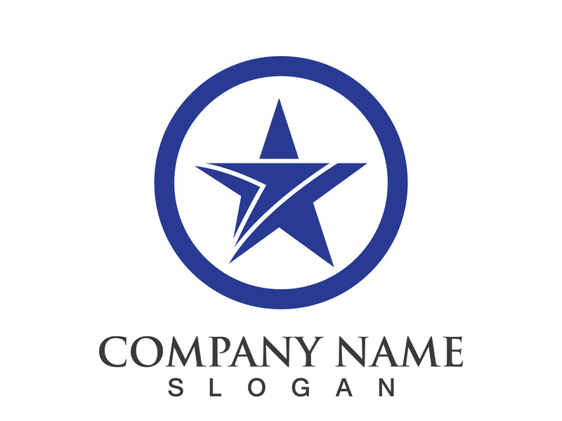 star vector icon illustration design template