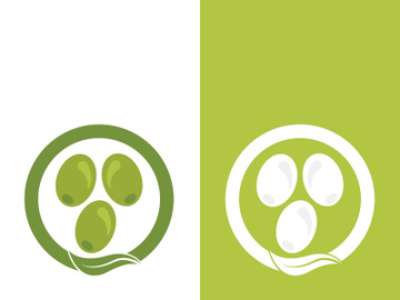 Extra virgin olive oil logo icon design vector illustration preview picture