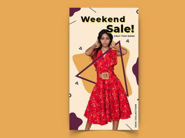 Fashion Sale Social Media Post Template preview picture