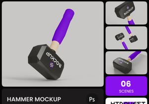 Hammer Mockup