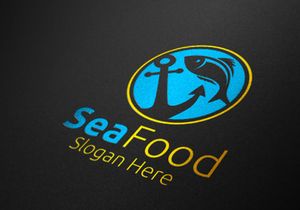 15+ Seafood Logo Bundle