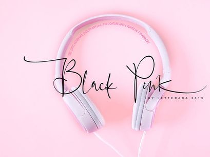 Black Pink Signature Script