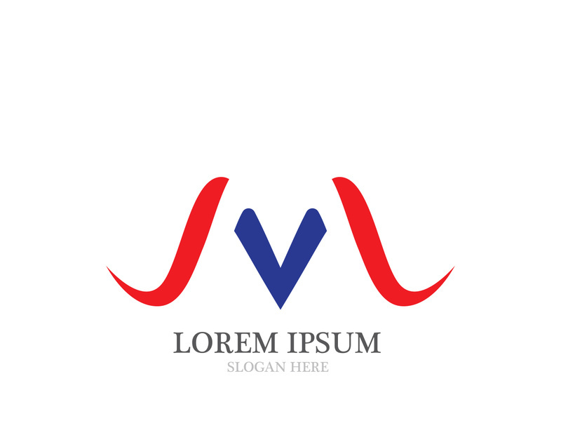 M Logo Template vector illustration design