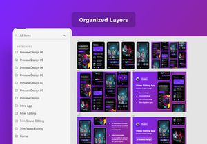 Video Editor App Design