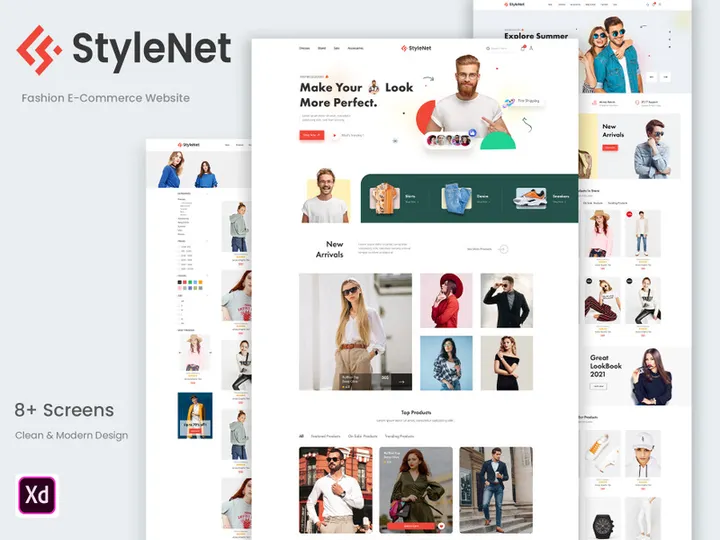 StyleNet Fashion E-Commerce preview picture