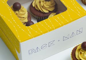 Cupcake Boxes Mockup