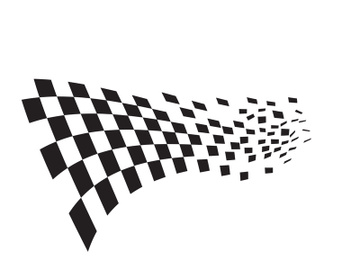 Race flag design illustration preview picture
