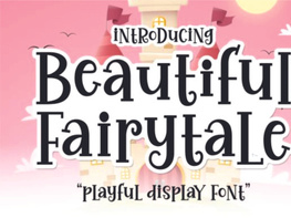 Beautiful Fairytale Font preview picture