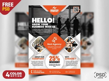 Creative Business Flyer Design PSD preview picture