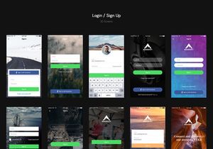 Mountify Mobile UI Kit