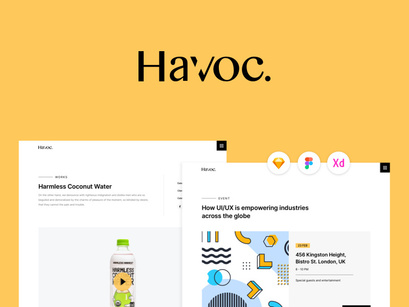 Havoc Agency Website Template