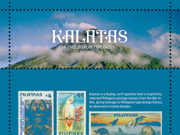 Kalatas Free Display Typeface [Personal Use License] preview picture