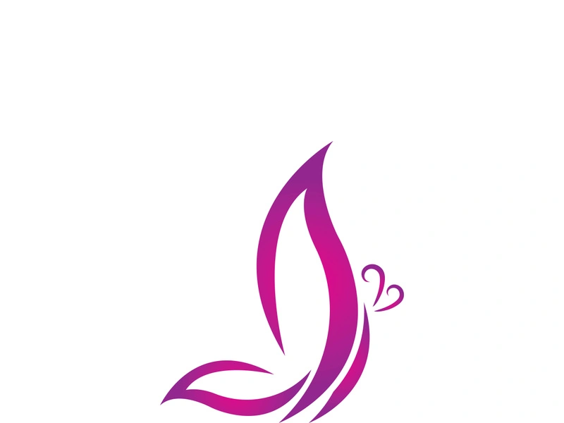 Beauty butterfly vector icon design