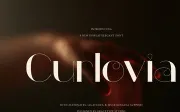 Curlovia | Display Elegant Font