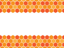 Honeycomb bee wallpaper background vector