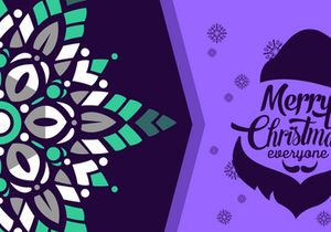 Background Merry Christmas And Happy New Year