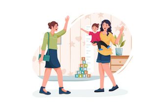 M147_Babysitter Service Illustrations