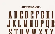 Capital Varsity - Condensed Slab Serif Font