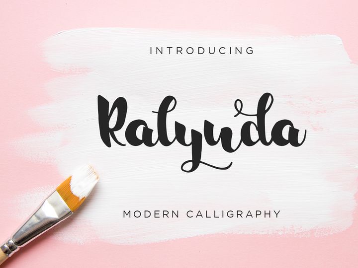 Ralynda - Modern Calligraphy preview picture