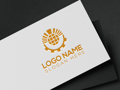 Technology Logo Design Template