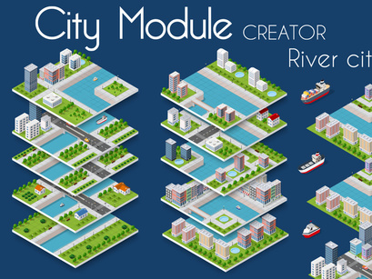 City module  bundle  RIVER CITY  creator