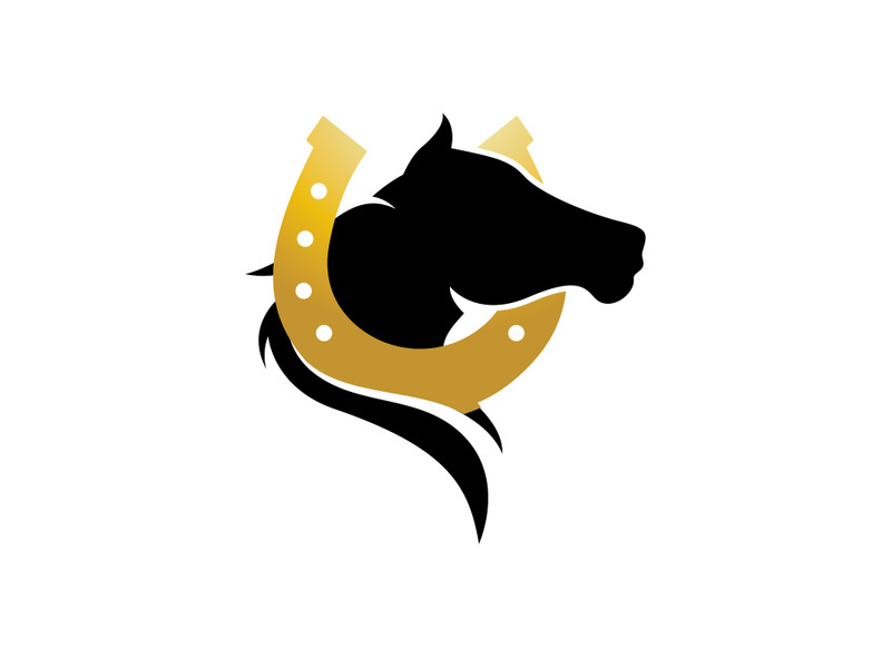 Horse Logo Template Vector illustration design