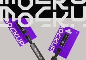 Chisel Tool Package Mockup