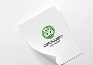unique hippos - Logo Template