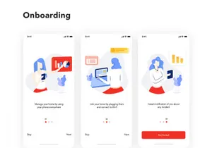 Smart Home UI Kit for ADOBE XD