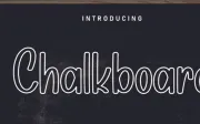 Chalkboard Font