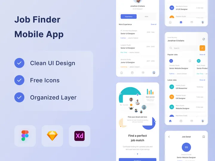 Job Finder Mobile App preview picture