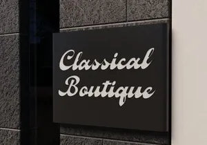 Signage Heritage | Vintage Bold Script