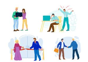 Business characters