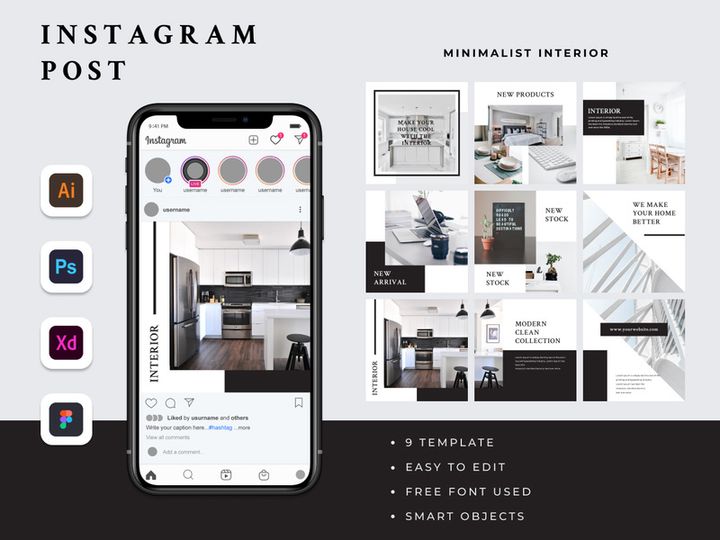 Instagram Post Interior