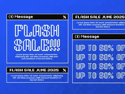 Bitmap Loft | Pixelated Font