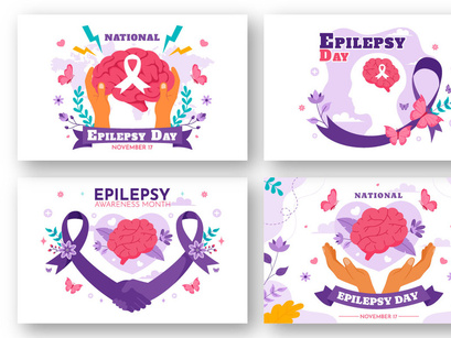 13 National Epilepsy Awareness Month Illustration