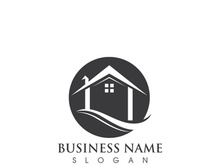 Home property  logo and symbol vector