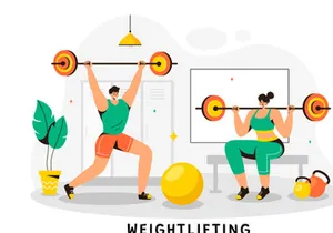 10 Weightlifting Sport Illustration