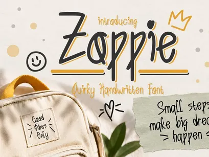 Zoppie – Quirky Handwritten Font