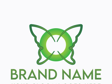 Butterfly logo design preview picture